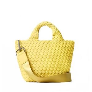 NEW NAGHEDI women's st. barths petit tote bag in citron